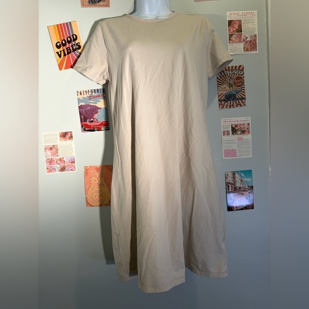 Athleta Cream Mini Dress